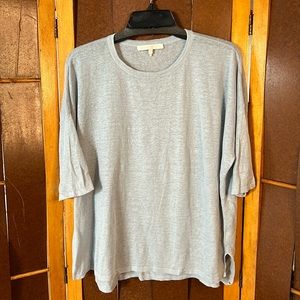 Light blue Naked Cashmere oversized tee.